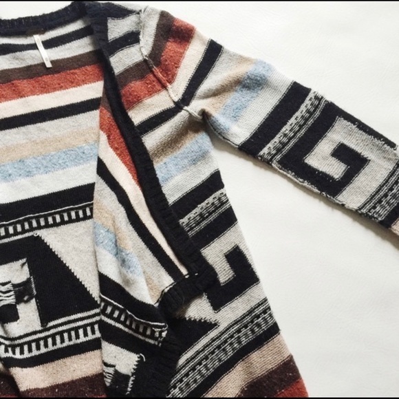 Free People Rolla Coaster Sweater Cardigan xs - Picture 3 of 3